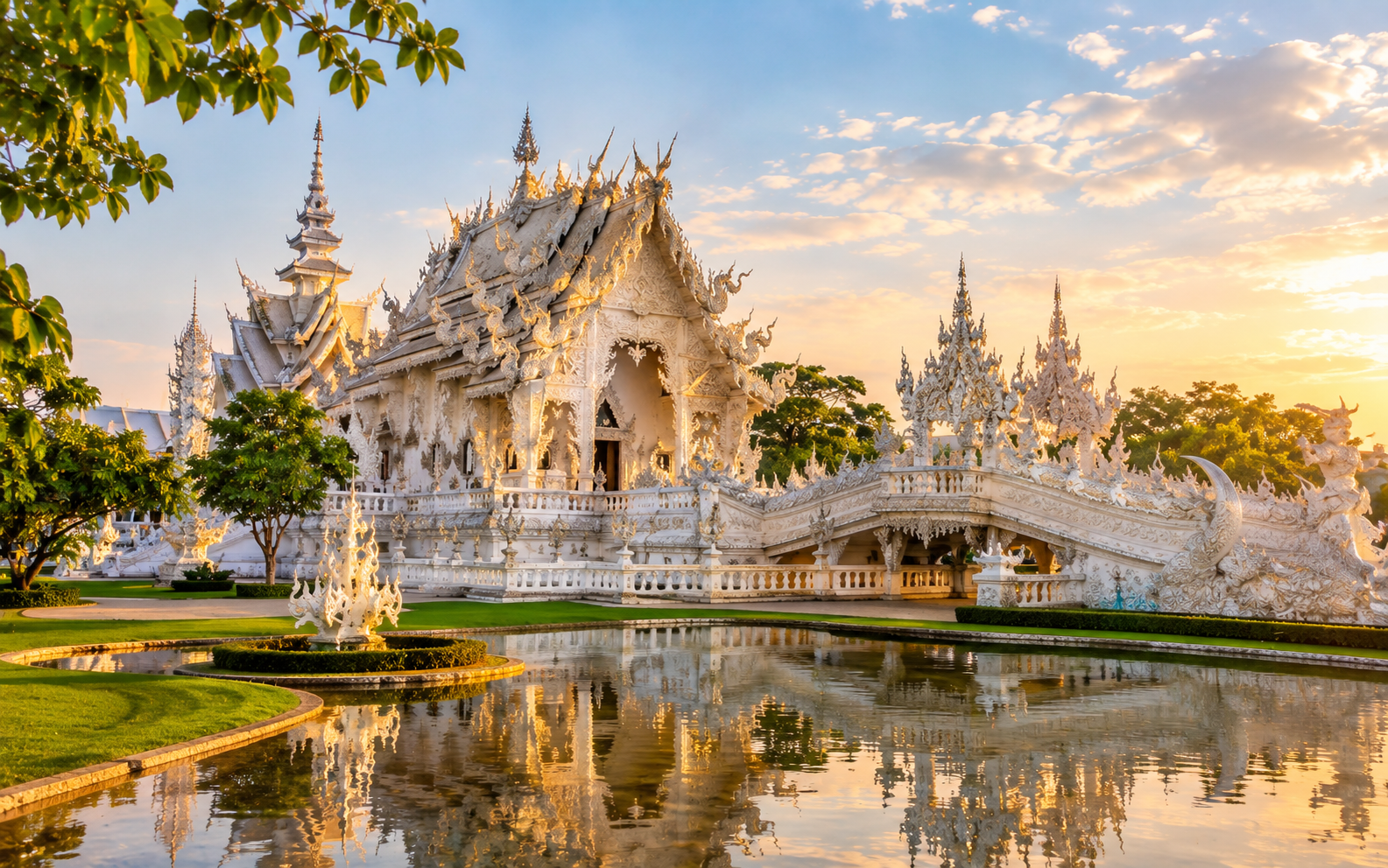 Lanna Lights package — Chiang Mai and Chiang Rai White Temple