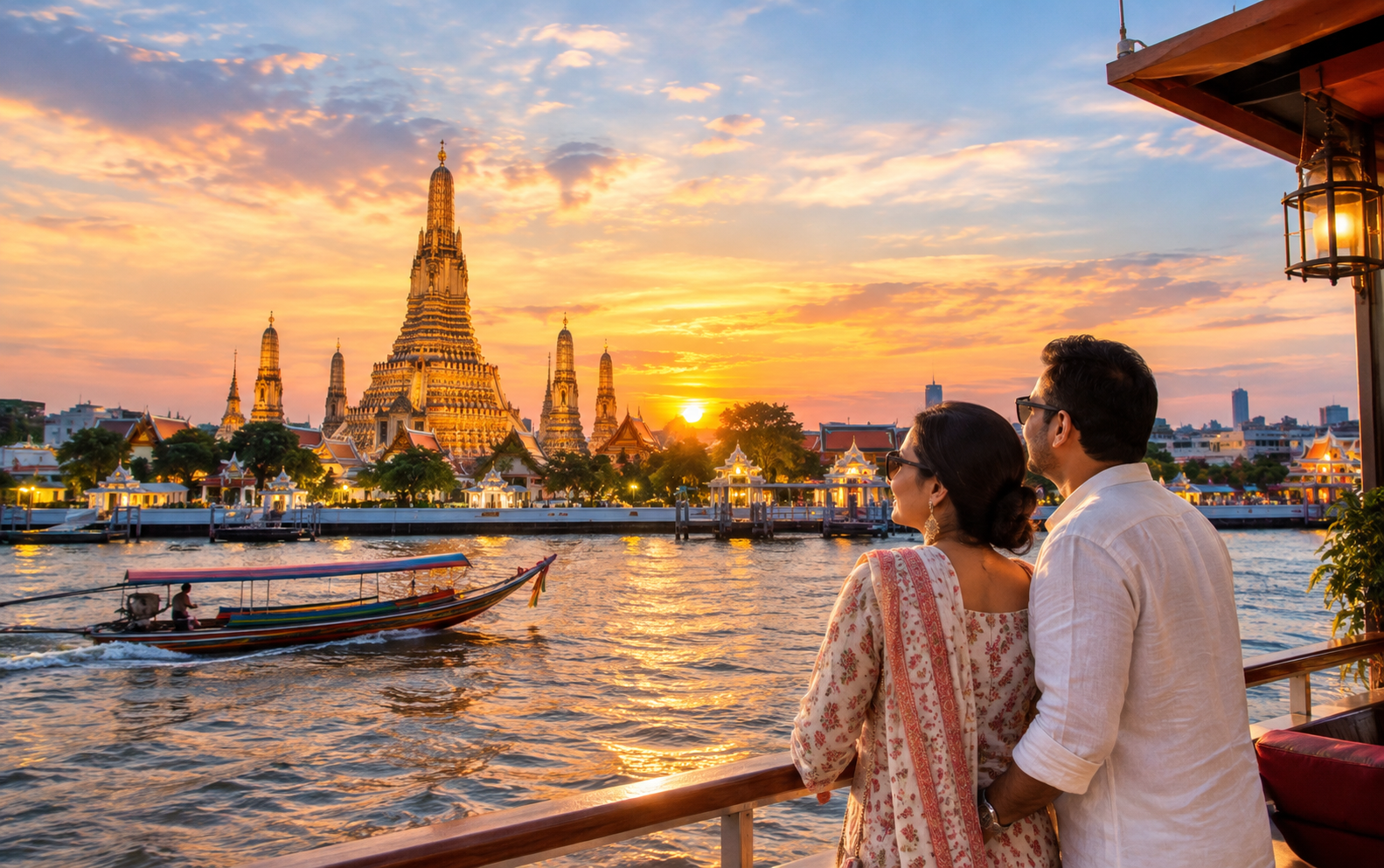 Bangkok — riverside suites and rooftop dinners