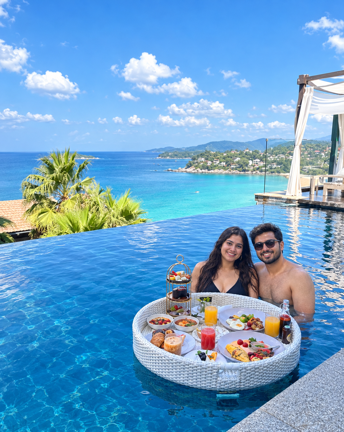 Private luxury honeymoon experience with a tropical island setting in Thailand